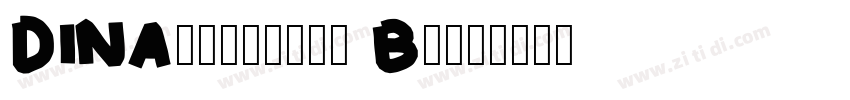 DINAiternate Bold字体转换